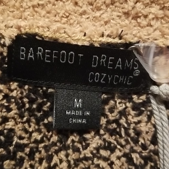 💕BAREFOOT DREAMS💕 CozyChic Leopard Cardigan (M) - Picture 14 of 16